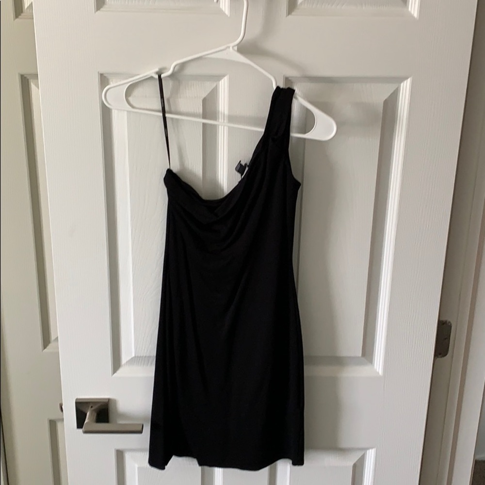 Forever 21 One shoulder Black Dress